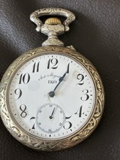 Iko antimagnetische Prunktaschenuhr, 15 Stein...