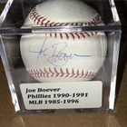 Joe Boever Philadelphia Phillies Autographed Signed  ROMLB Baseball