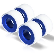Teflon Tape 3/4 Inch 4 Rolls White