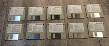 LOT OF 10 Microsoft Word 6.0.1 for Macintosh 3.5  Floppy Disks 4 thru 13