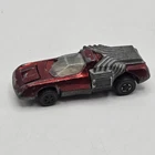 Hot Wheels Redline Noodle Head 1970 Red with white interior Broken Window
