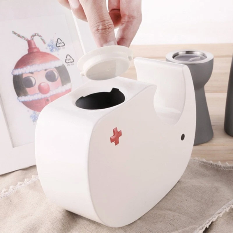 Lindo banco de monedas de metal con forma de elefante con rojo para niños animales cruzados ahorro de dinero Foto 4 de 4