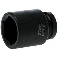 Image of Teng Impact Socket Hexagon 6-Point 1/2in Drive 27mm
