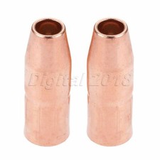 2pcs MIG Welding Gas Nozzles 169-724 Fit For Miller M25 M40 Hobart Gun Accessory