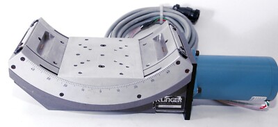 KLINGER SCIENTIFIC / NEWPORT BG120 GONIOMETER +/-45 Degrees 120 MM WIDE w/ MODS.