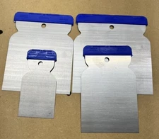 Japanese Putty Knives Steel Body Filler Spreaders 4 Pack