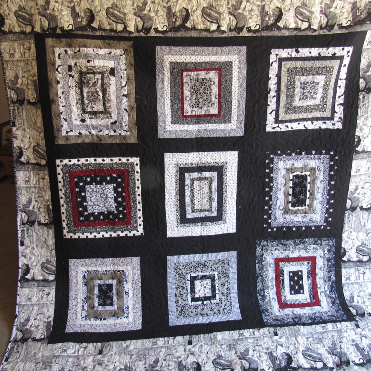 GARA × blackmeans QUILT STOLE GARA × blackmeans QUILT STOLE GARA