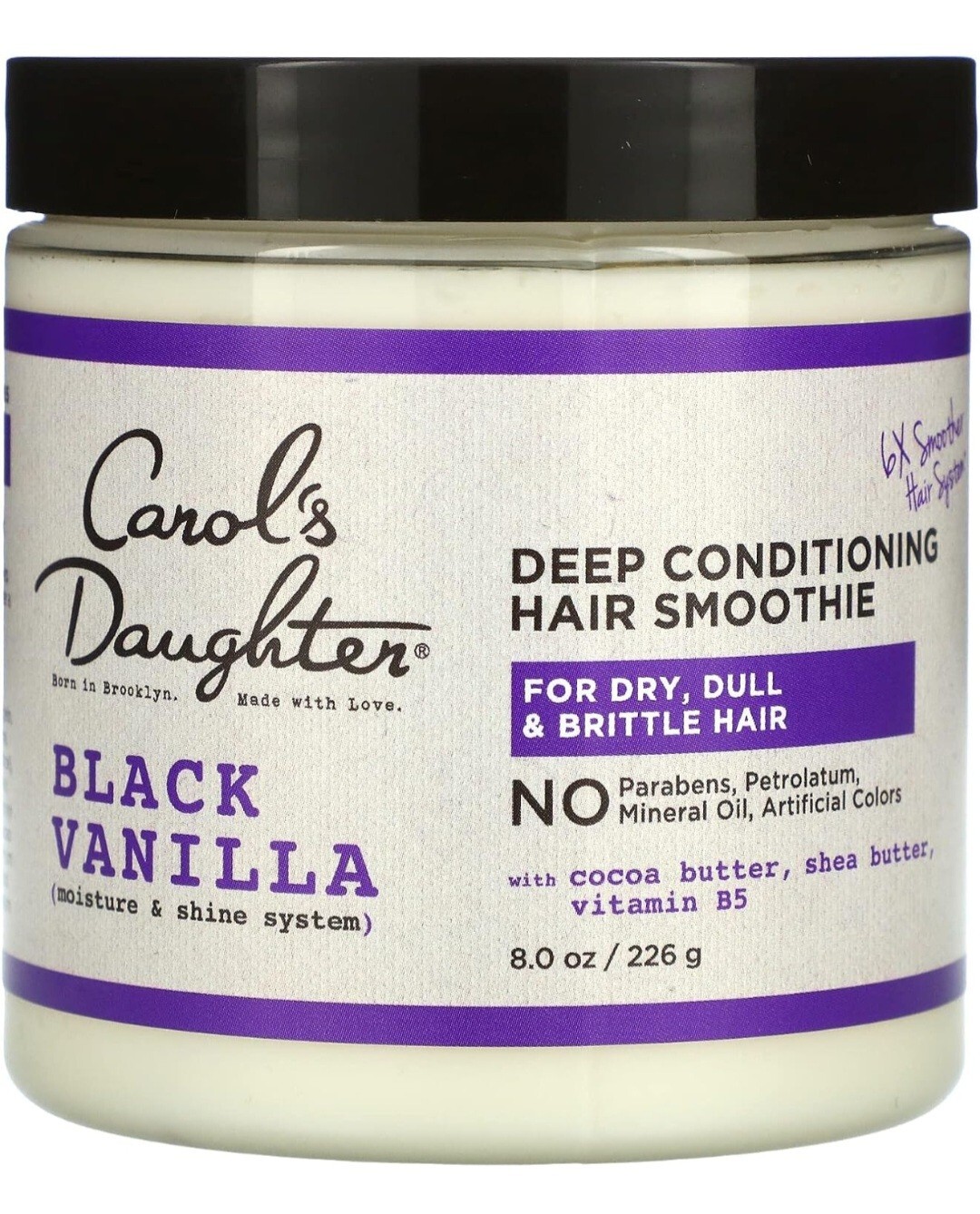 Soin Profond Carol's Daughter Masque Cheveux Secs Black Vanilla 226g