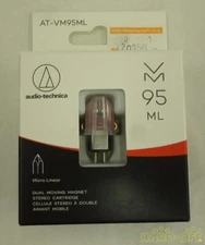 Audio-Technica AT-VM95ML Dual Moving Magnet Turntable Cartridge Red From Japan