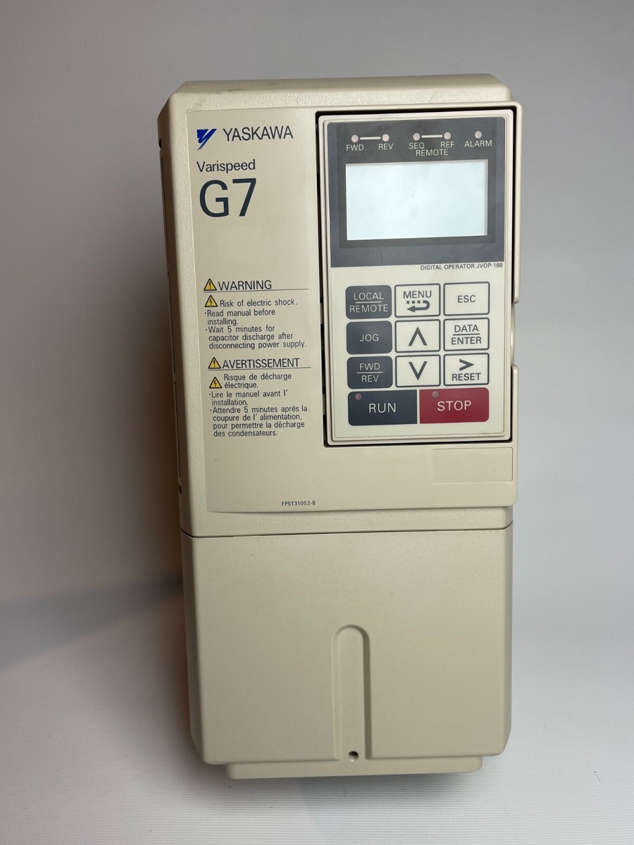 Yaskawa Varispeed G7 Drive 3-Phase Inverter 7.5HP 380-480V 11A