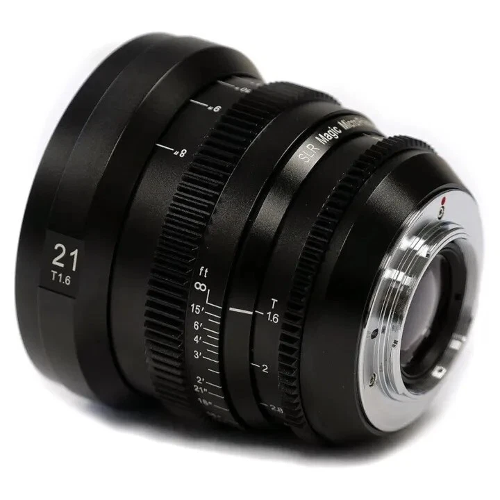 SLR Magic MicroPrime Cine 21mm T1.6 Camera Lens for Micro Four Third MFT Mount - Image 2 of 2