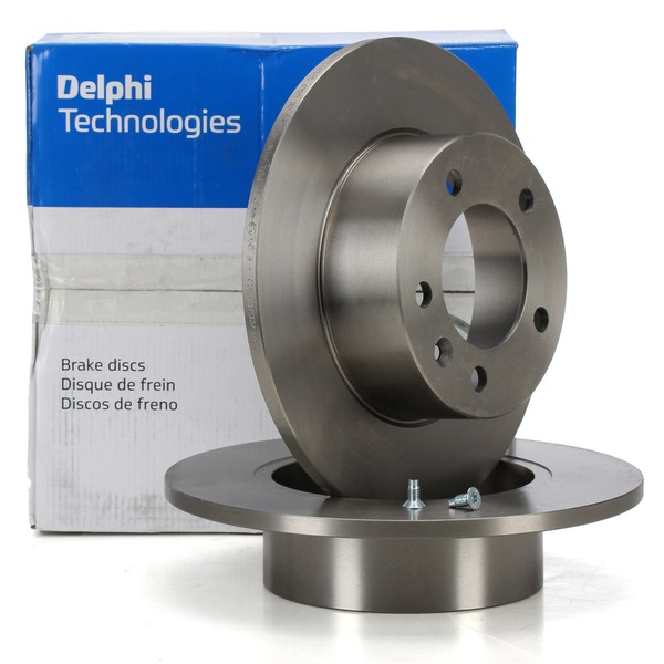 Delphi Bremsscheiben Ø 305Mm FüR Nissan NV400 Movano B Renault Master 3 Hinten-image