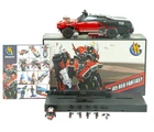 MetaGate G-05 Shatter Red Fantasy Triple Changer Warrior Movie G05 Action Figure