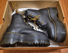 DR. MARTENS Air Wair NIB Boots Shoes SIZE 5 Black SINCLAIR MAX Open Box