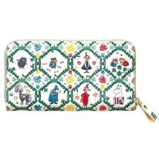 New Moomin Valley Asakusa-Bunko Cowhide Long Wallet Coin case wz/Manual F/S