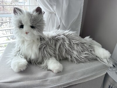 JOY FOR ALL Companion Stuffed Pet for Seniors - Lifelike Animatronic Cat