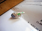 NWT WHITE 18K GOLD WITH DIAMONDS&SAPPHIRES RING BY SALAVETTI AIG REPORT 11.4 g — photo 3