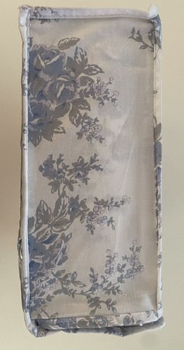 New Rachel Ashwell The Farmhouse Shabby Chic Sheet Set King White Blue Floral - Picture 9 of 12