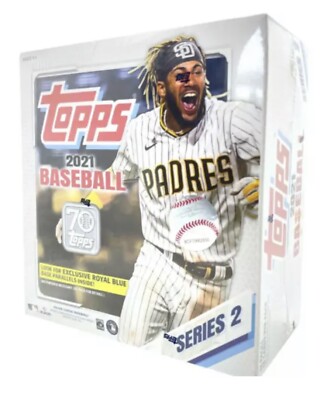 2021 Topps Series 2 Baseball Factory Sealed Mega Box Walmart Exclusive-FREE S&H