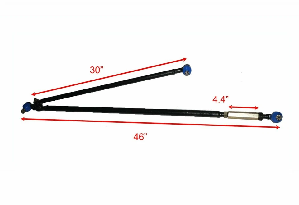 Steering Linkage Drag Link Tie Rod Assembly RHD For Suzuki SJ413 Gypsy ECs - Image 3 of 4