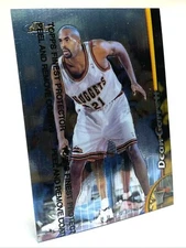 Dean Garrett #104 w/Protector Topps Finest NBA Denver Nuggets FAST SHIPPING!