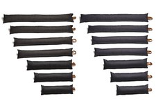 Zukeo Draught Excluder Denim Long or Short Door Draft Stopper 2ft 3ft 4ft 5ft 6f