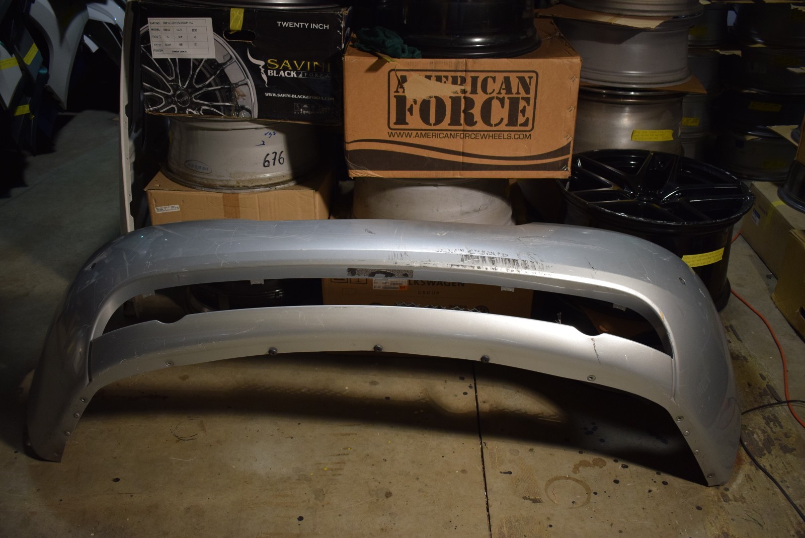 2005-2011 ASTON MARTIN DB9 REAR BUMPER COVER 4G43-17D781A OEM #1