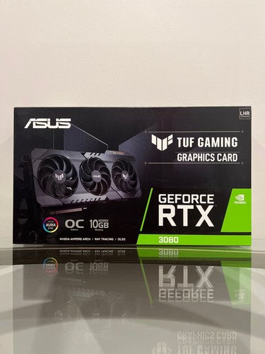 ASUS TUF Gaming NVIDIA GeForce 3080 RTX V2 OC Edition scheda grafica - LHR - Foto 1 di 1