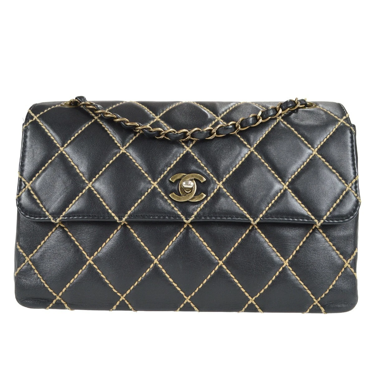 Chanel CC Wild Stitch Handbag (SHG-BGmwDi) – LuxeDH