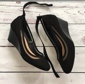 sapato anabela salto alto