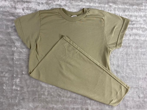 US MILITARY Sand Tan t shirt 8415-01-519-8784 size SMALL - Picture 11 of 11
