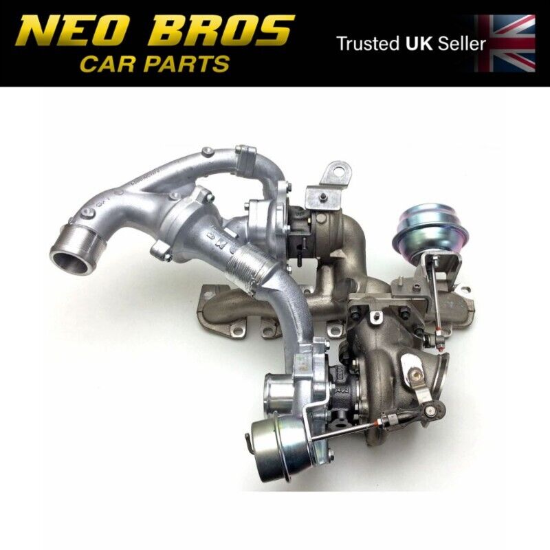 Genuine Twin Turbo Charger Saab 9-3 08-12 1.9 TTiD Z19DTR Genuine Twin Turbo Charger Saab 9-3 08-12 1.9 TTiD Z19DTR