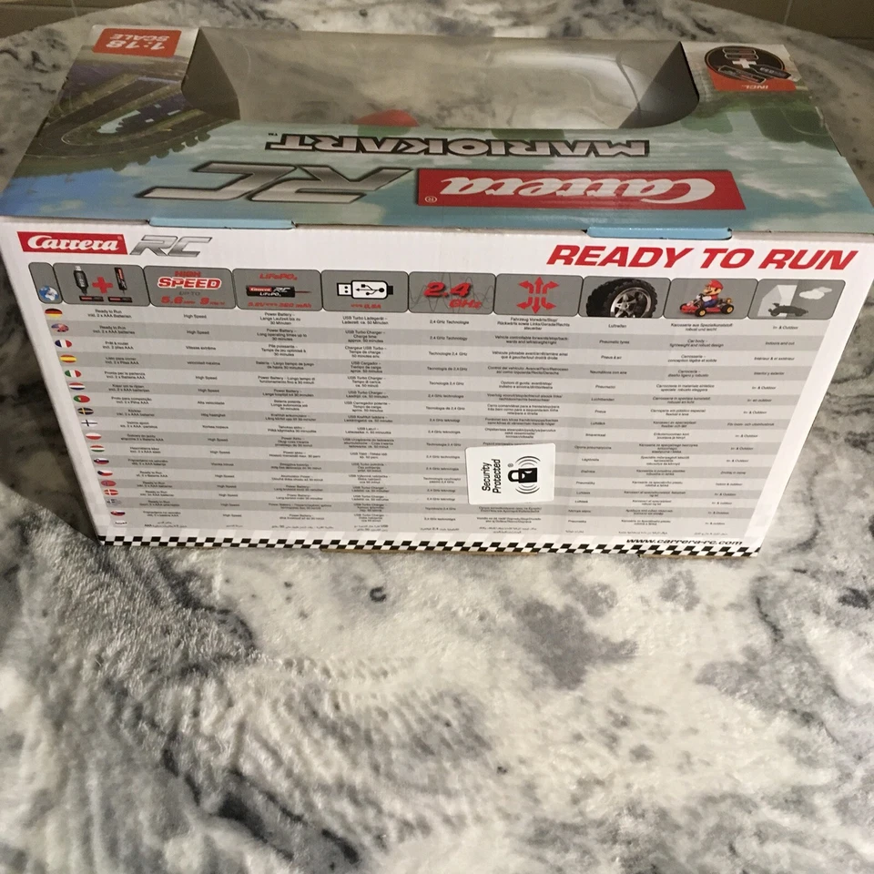 MARIOKART Mario Kids Remote Control RC Kart Toy Car Nintendo Carrera 2021 New - Image 4 of 4