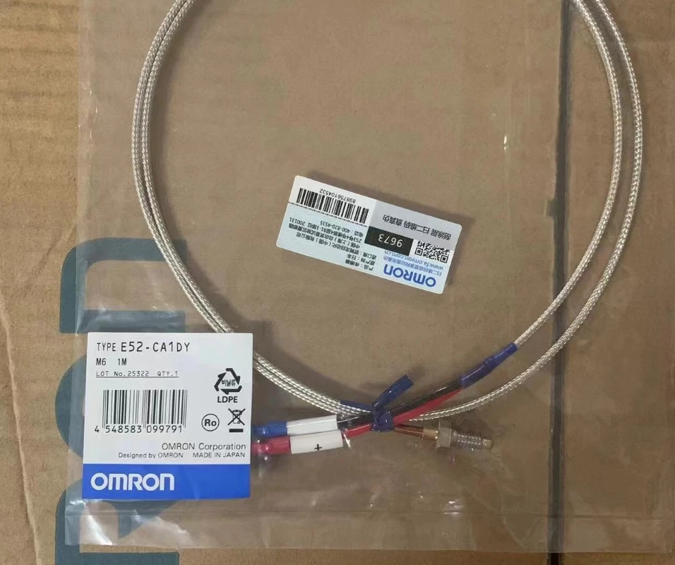 1PC New Omron E52-CA1DY M6 1M Temperature Sensor E52CA1DY Free Shipping - Image 2 of 2