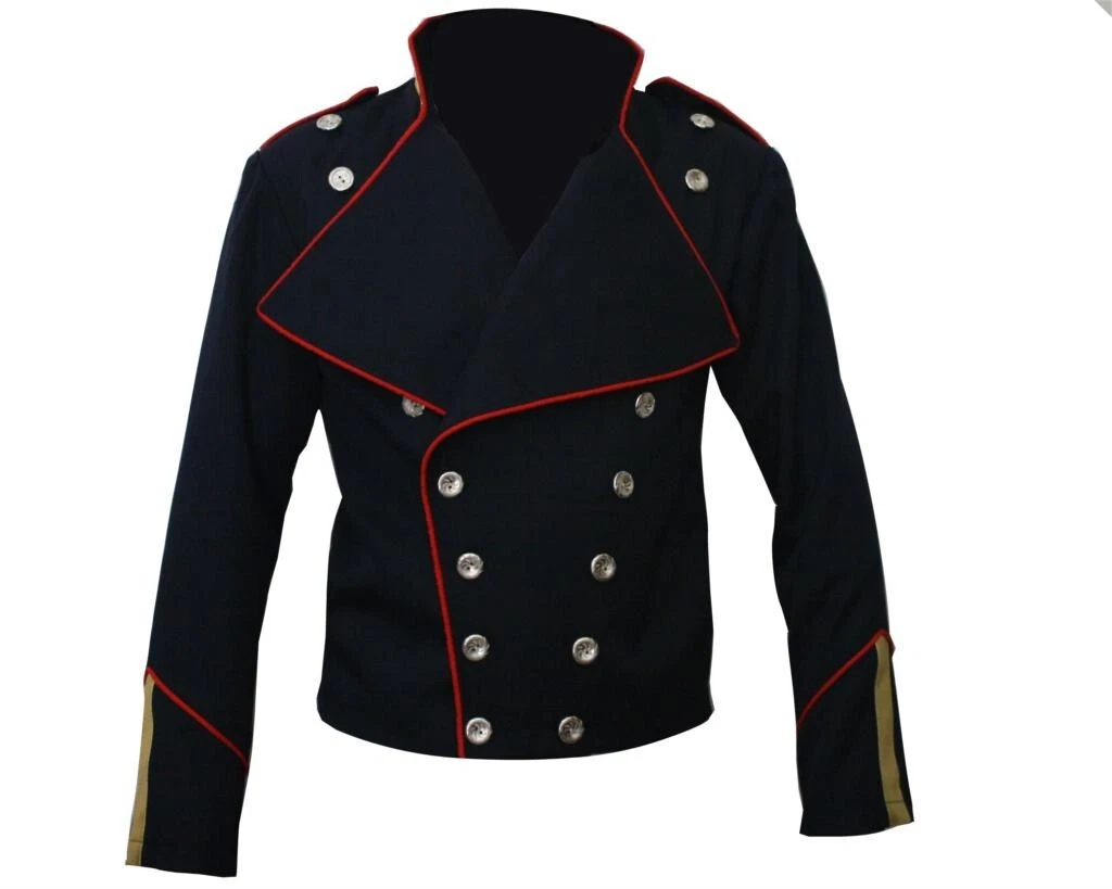 Michael jackson hot sale black military jacket