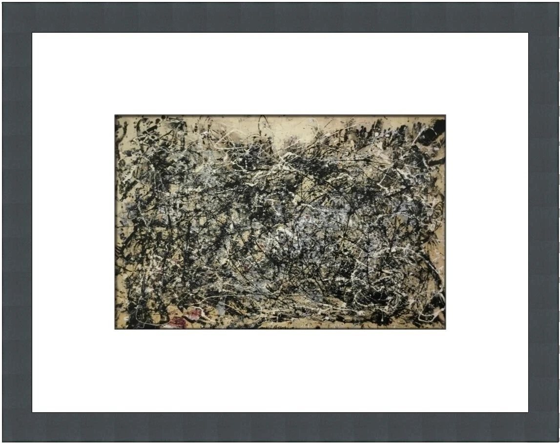 Jackson Pollock impresiones de arte abstracto Papel