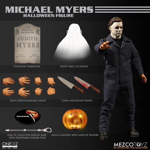 Michael Myers Halloween Mezco Toys One: 12 Collective Action Figure Rare HTF MIB