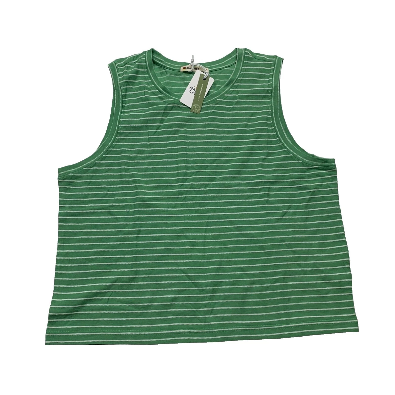 Camisetas a Rayas Casual de Algodón para Mujeres