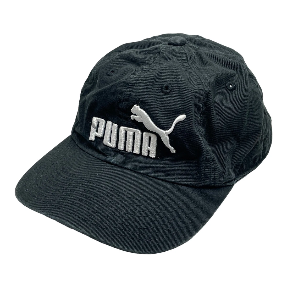 Black top puma hat