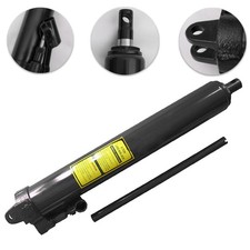 Black Crane Hydraulic Cylinder 8 Ton Ram Engine Lift Hoist Pump Workshop Jack