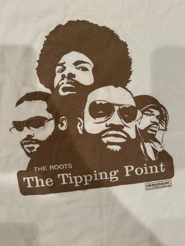 The ROOTS Tipping Point XXL Rap Hip Hop Tee Vintage vintage concert t-shirt, vintage, size XXL, single stitch, B+ condition