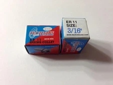 Techniks ER11 Precision Collet 3/16" T.I.R. .0002"