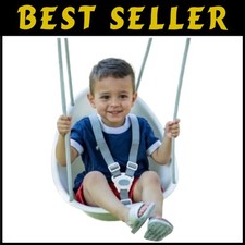Comfy Toddler Swing with Blister-Free Rope  Easy Install