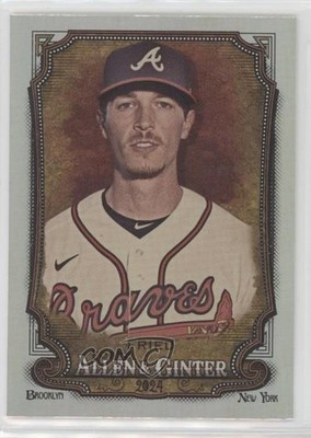 2024 Topps Allen & Ginter Hot Box Silver Portrait Max Fried #75 0s2