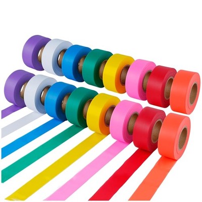 Durable Surveyors Caution Tape - 16 Rolls Assorted