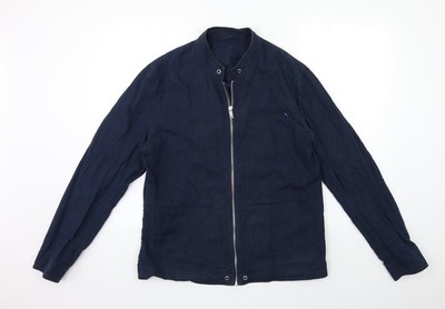 RESERVED & CO Damen Mantel blau Größe L