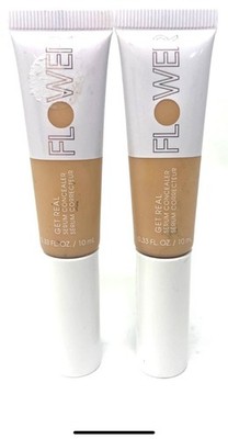 (2X) Flower Get Real Serum Concealer, Light, 0.33 FL. OZ. Each *NEW*