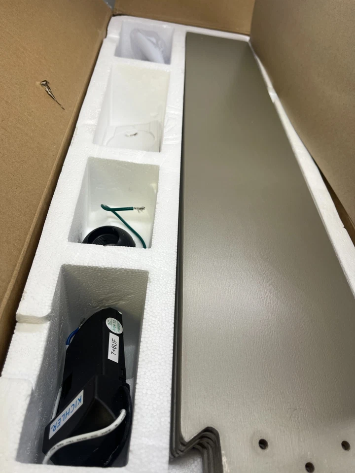 Kichler Brahm 56" Fan, LED, Brushed Stainless Steel - 300044BSS - Image 3 of 4