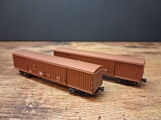 Kato 8010 Freight wagons X2 N Gauge Train