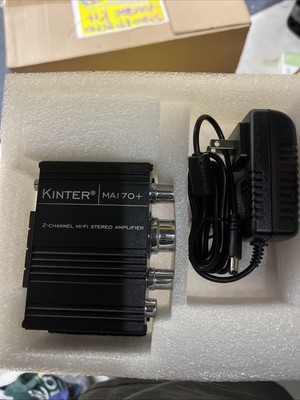 Kinter MA170 12V 2 Channel Mini Digital Audio Power Amplifier for Car or Mp3